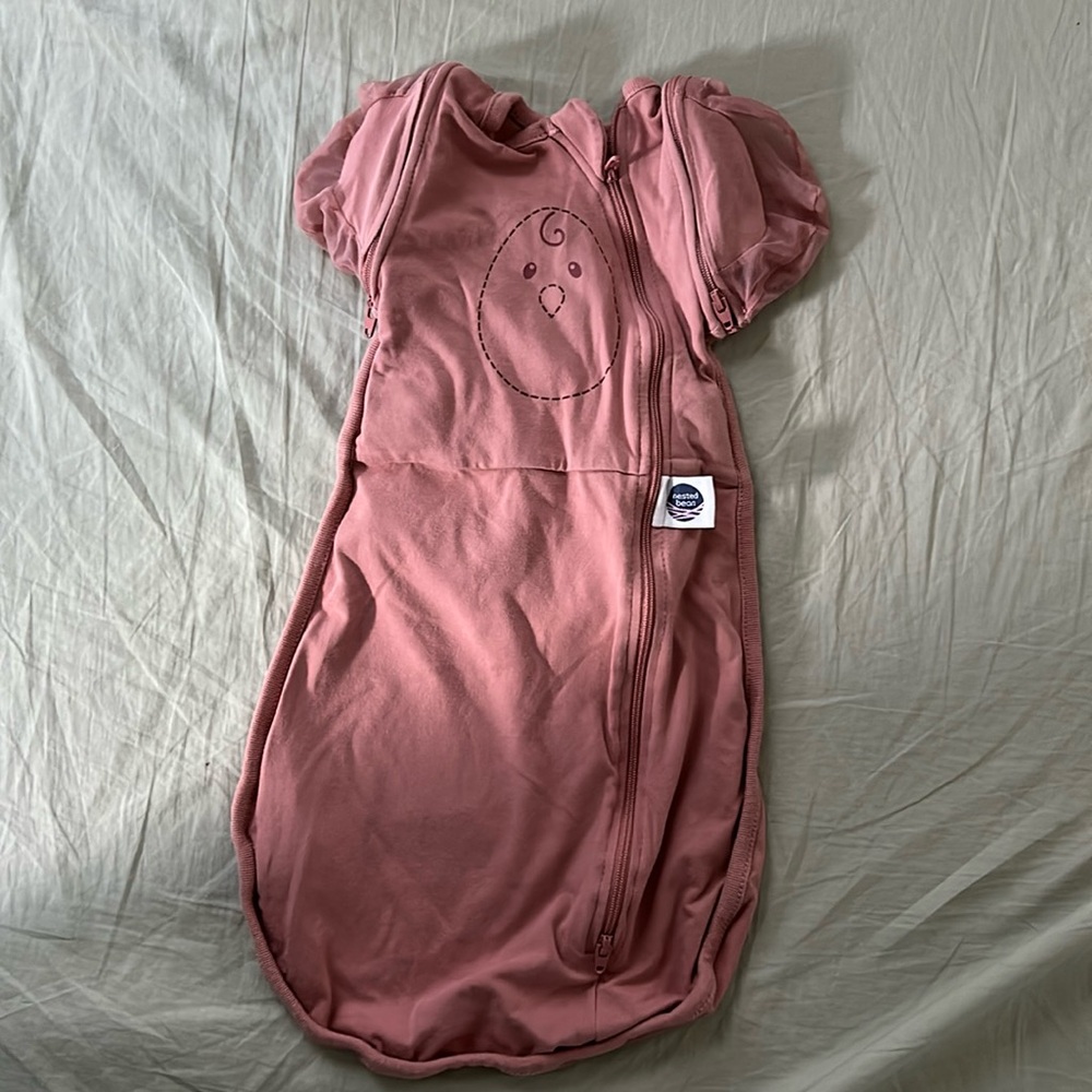Nested Bean Zen One Swaddle in Coral